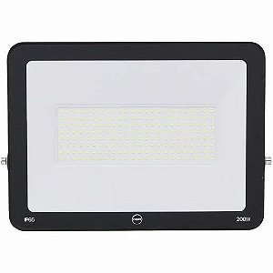 REFLETOR LED 200W SMD BIVOLT IP65 Branco Frio 6500K - INSPIRIUM