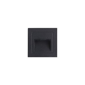 Balizador LED Linder P IP65 3W Branco Quente 3000K Preto - Nordecor